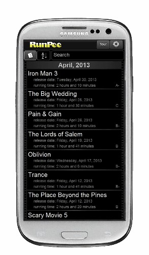 Prime time for a potty break during a movie? There's an app for that.
