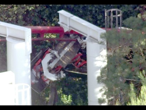 Six Flags roller coaster derailment: 'Cracking' noises, then screams