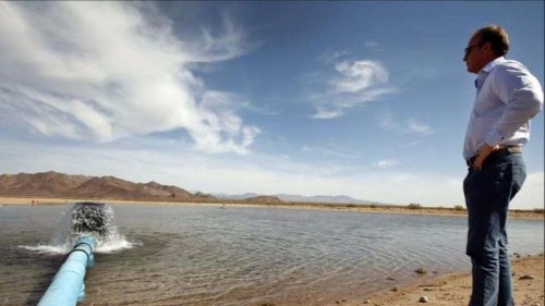 Trump eases the way for a controversial water pumping project in a California desert