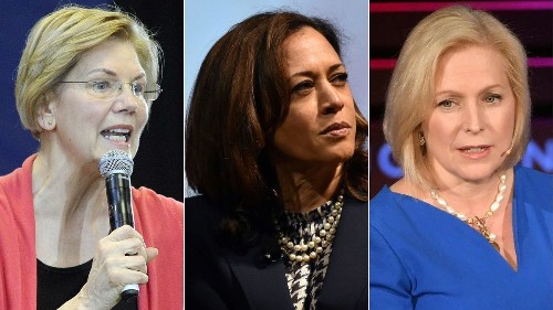 Running while female: 2020 presidential hopefuls test differing strategies