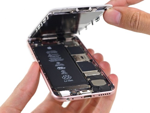 iPhone 6s Teardown: 1715 mAh Battery, Taptic Engine X-Ray, 3D Touch Display
