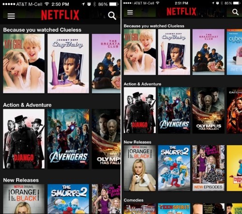 Netflix for iOS Updated With iPhone 6 Support, 1080p Video for iPhone 6 Plus