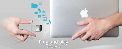 Transcend Introduces JetDrive Lite Expansion Cards Up to 128GB for MacBook Air, Retina Macbook Pro