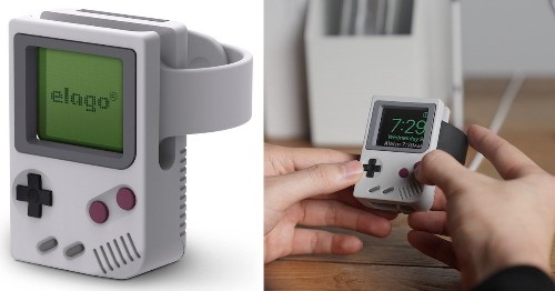 Elago's New 'W5 Stand' Turns Your Apple Watch Into an Original Nintendo Game Boy