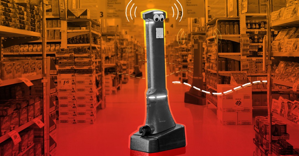 Meet Marty the robot: Non-Essential Worker