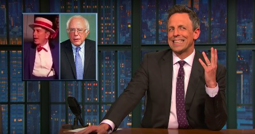 Seth Meyers ridicules Bloomberg's awful attempt at satire on Twitter