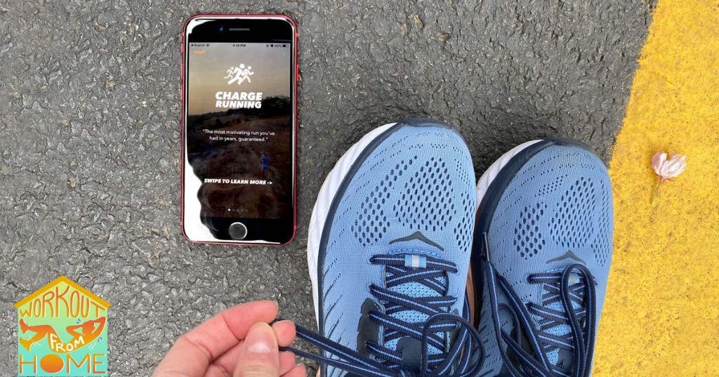 The Charge Running app is the perfect cure for those self-distancing blues