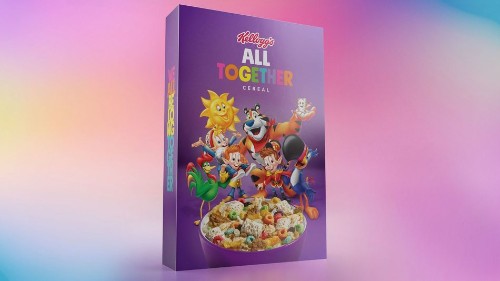 Kellogg's releases limited edition cereal box to stem LGBTQ bullying