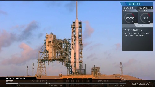 SpaceX's most recent rocket landing looks like something out of science fiction