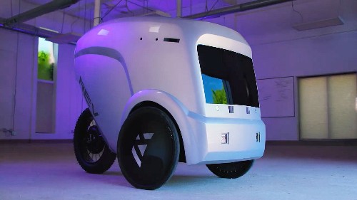 This small autonomous robot will deliver food at your doorstep — Strictly Robots