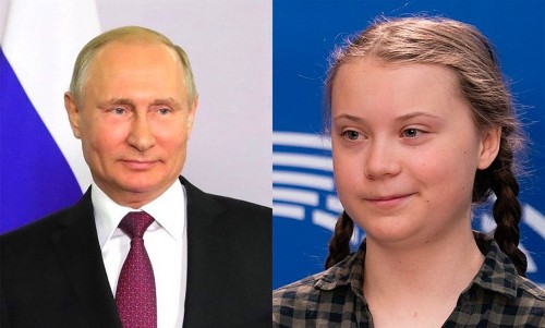 After Sassing Trump, Greta Thunberg Changes Twitter Bio Again To Mock Vladimir Putin