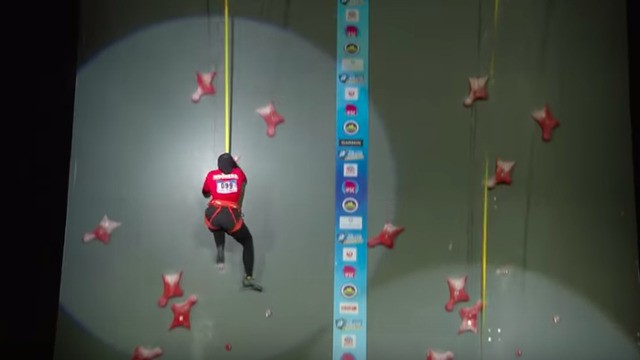 Watch the real-life Spider-Woman smash a speed-climbing world record in under 7 seconds