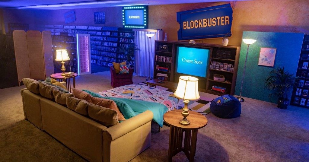 Last Blockbuster store is now on Airbnb for a nostalgic '90s sleepover