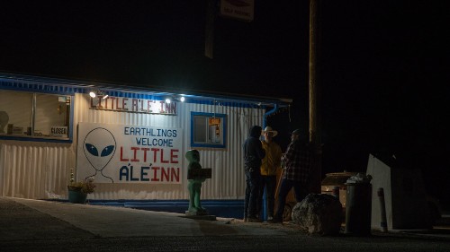 Yes, people actually showed up to the Area 51 music festival
