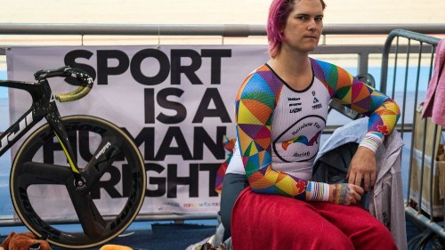 Transgender gold medal winner isn't letting Donald Trump Jr.'s comments get her down