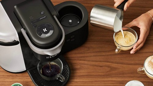 This Keurig K-Cafe coffee and espresso maker is $80 off for Prime Day