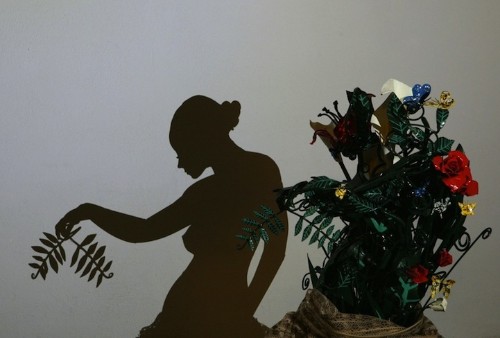 Incredible Shadow Art Cast Through Iron Sculptures