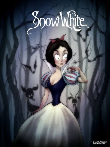 Classic Disney Characters Reimagined in the Beautifully Eerie Style of Tim Burton