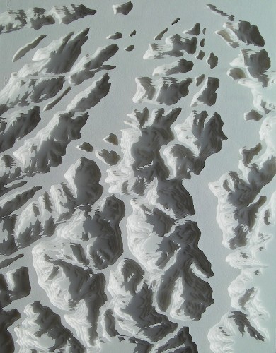 Intricate Hand-Cut Paper Sculptures Mimic Patterns Found in Nature
