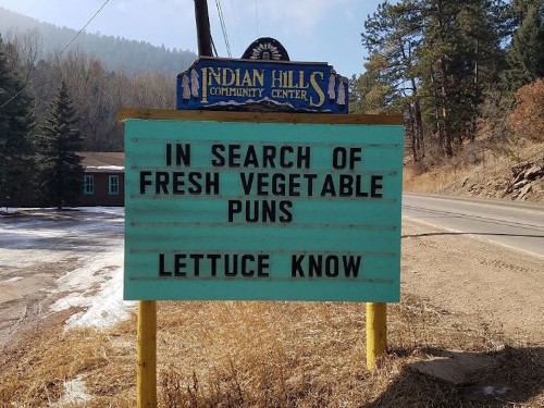 Man Comes Up With the Most Punderful Road Signs to Make Passersby Smile