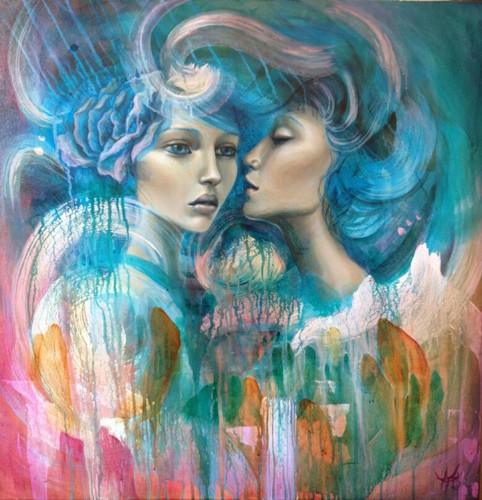 Gorgeous Expressive Paintings by Mandy Tsung