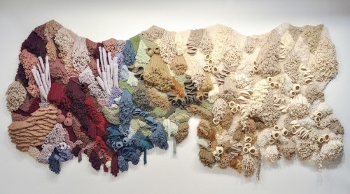 Ocean-Inspired Textile Art Captures The Diversity of Coral Reefs