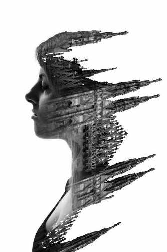 Profiles of Milan Residents Perfectly Merged with Architecture