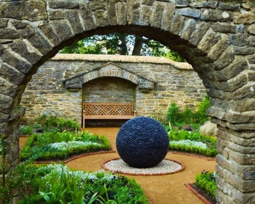 Perfectly Symmetrical Spheres Made From Hundreds of River Stones