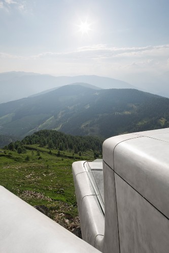 Zaha Hadid’s Stunning Mountain Museum Nestled Inside the Italian Dolomites