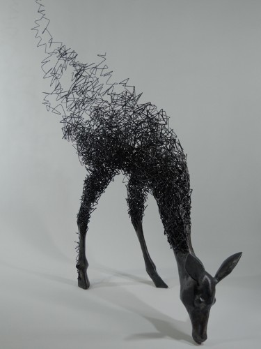 Surreal Sculptures of Disintegrating Animals