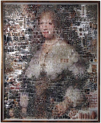 Portraits Emerge from an Incredible Collage of Objects
