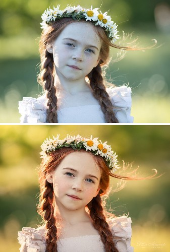 Photographer Accused of Using Too Much Photoshop Shares Before and After Images
