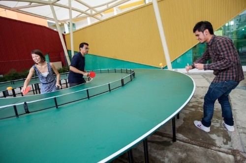 Ping-Pong Completely Reimagined with Playful Round Table