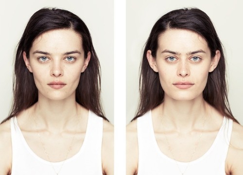 Photographer Explores Beauty Through Facial Symmetry