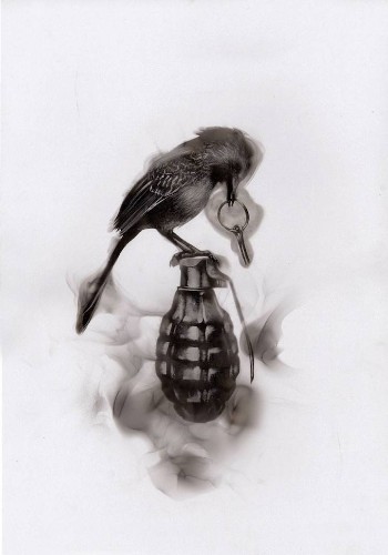 Artist Uses Fire and Soot to Paint Elegant Illustrations