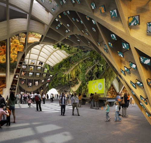 French Pavilion for Milan Expo Designed to Grow Fresh Food