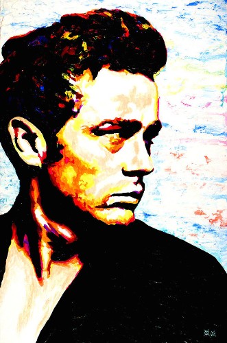 Blind Artist Relies on Touch and Texture to Create Stunningly Vivid Paintings