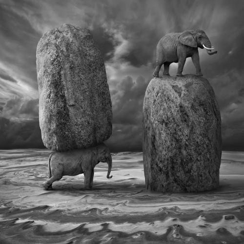 Mysteriously Playful Composite Images by Dariusz Klimczak