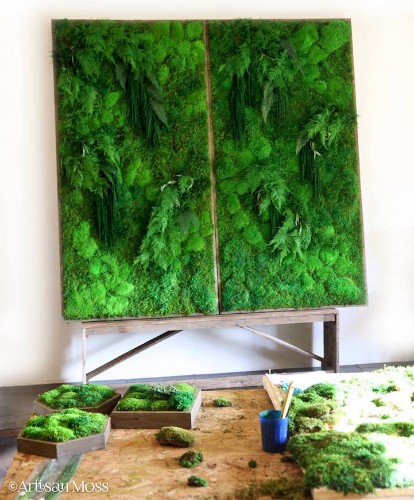 Eco-Friendly Botanical Wall Art Brings the Self-Sustaining Beauty of Nature Indoors