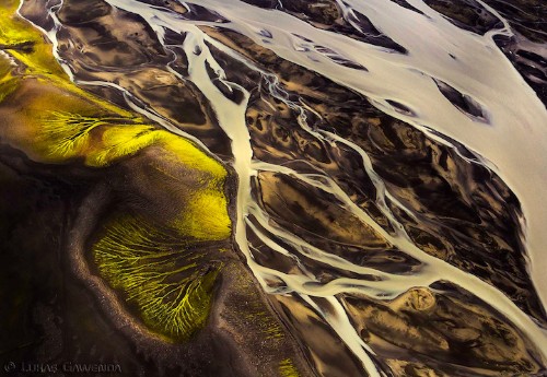 Beautifully Abstract Landscapes of Iceland from Above