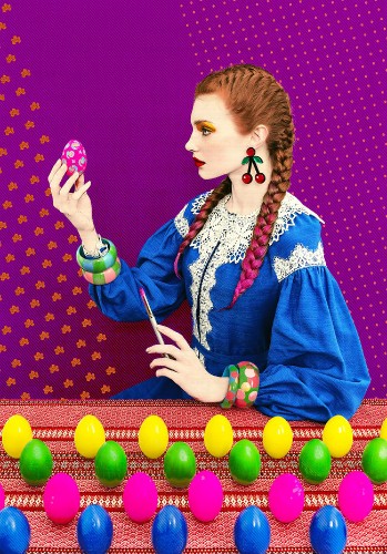 Vibrant Photos Pay Homage to Slavic Folklore through High-Fashion Portraits