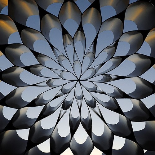Mesmerizing Paper Dome Turns the Sky into a Kaleidoscope