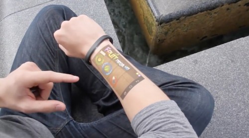 Cicret Bracelet Turns Your Arm into a Touchscreen Device