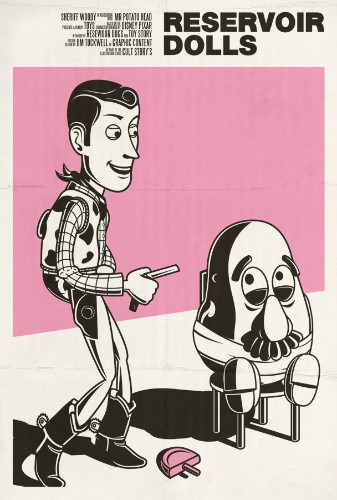 Classic Movie Posters Starring Pixar’s Toy Story Characters