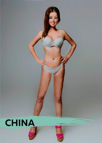 Designers from 18 Different Countries Photoshop One Woman’s Body to Meet Their Nation’s Ideals