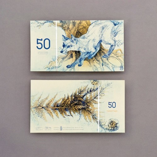 Student Re-Imagines Hungarian Currency with Beautiful, Nature-Inspired Designs