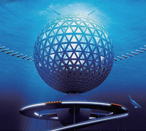 Japanese Design Firm Envisions a Gorgeous, Futuristic Underwater CIty