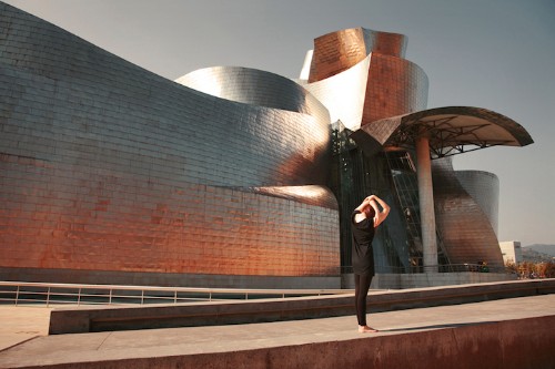 Photographer’s Unconventional Self-Portraits Highlight Intriguing Architecture in Urban Spaces