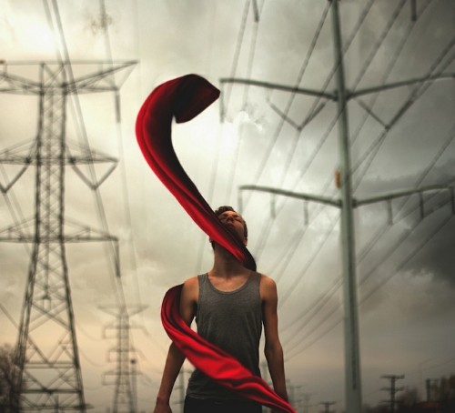 Striking Self Portraits by Kyle Thompson