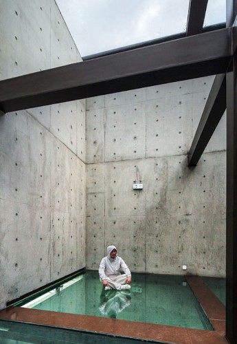 Vertical Glass House Features Transparent Floors & Ceilings